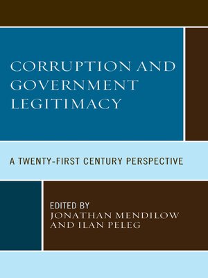 cover image of Corruption and Governmental Legitimacy